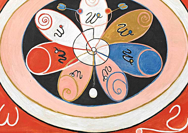 Abstract Flower Painting