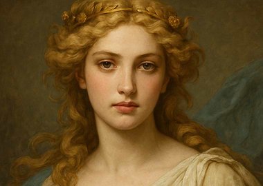 Golden Crowned Aphrodite