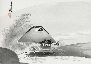 Japanese Mountain Landscape