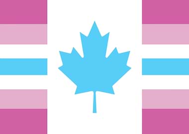 Transgender Canadian Flag