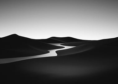 Abstract Desert Landscape