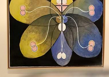 Abstract Flower Painting by hilma af klint