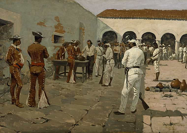 Execution in Courtyard