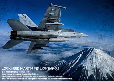 F35 Lightning II Fighter Jet