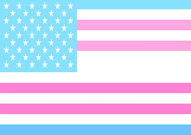 American Transgender Pride Flag