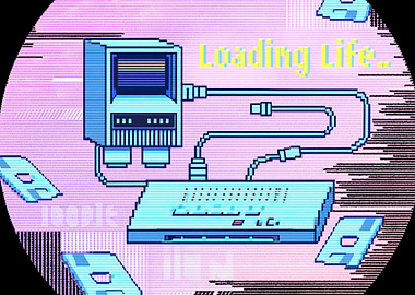 Loading Life Retro Computer