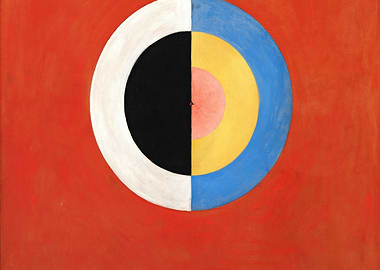 Abstract Circle Painting by hilma af klint