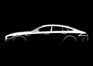 GT S 4-Door Coupe (X290) Silhouette