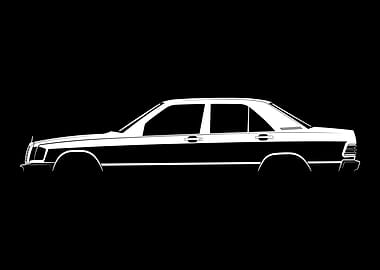 190 E (W201) Silhouette
