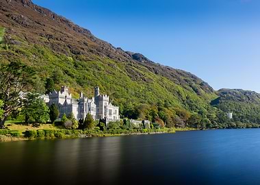 Irish Abbey by the Lake