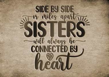 Sisters Connected by Heart