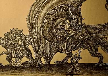 Dragon Family Portrait