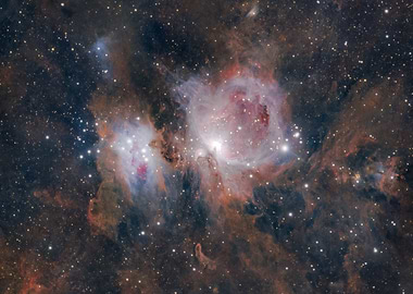 Orion's Nebula on Wide field