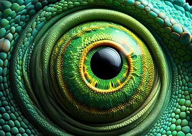 Prismatic Stare: The Eye of Transformation