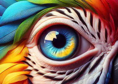 Jungle Jewel: The Eye of the Tropical Songbird