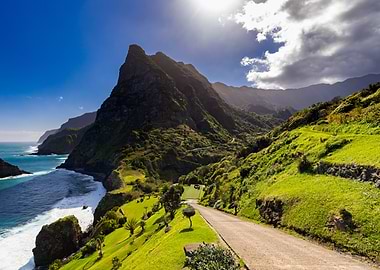 Coastal Mountain Road, Madeira