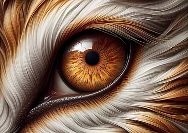 Ethereal Vision: The Eye of the Forest Guardian