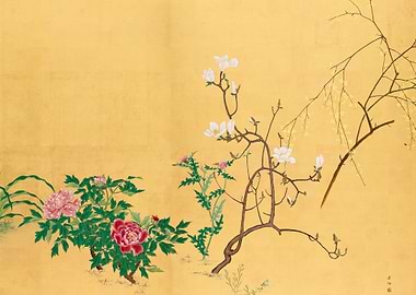 Japanese Floral Painting