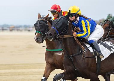 Horse Racing Action
