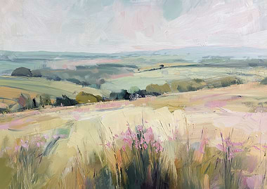 Countryside Landscape Painting