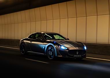 Maserati MC Stradale in Tunnel