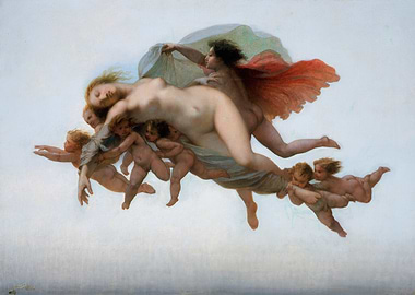 Psyche by Auguste-Barthélemy Glaize
