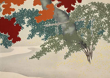 Japanese Garden Print