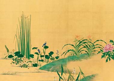 Japanese Garden Painting