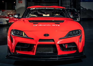 Toyota Supra GT4 Race Car