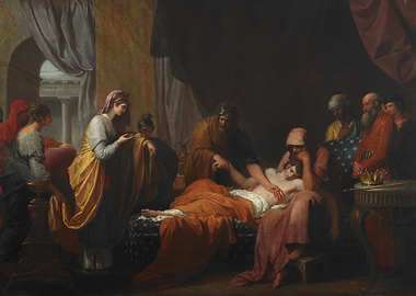 Mourning Scene