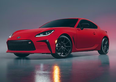 Red Toyota GR86 Coupe