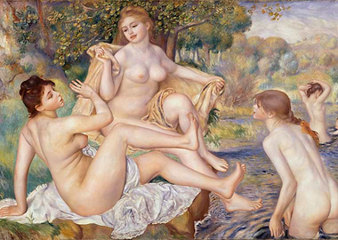 Bathers by the River