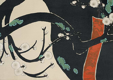 Japanese Plum Blossom Print