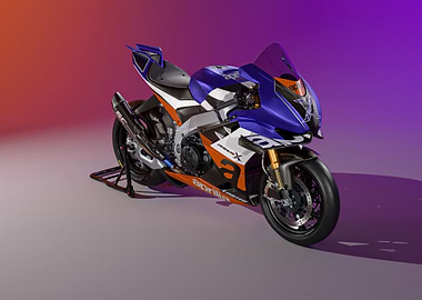 Aprilia Racing Motorcycle