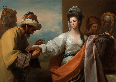Woman Receiving a Bracelet