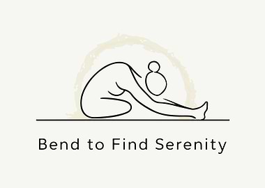 Yoga Pose Illustration