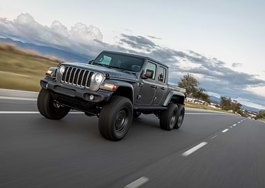 Six-Wheeled Jeep Gladiator