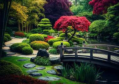 Japanese Garden Bridge