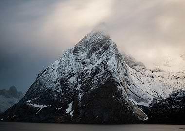Snowy Mountain Peak