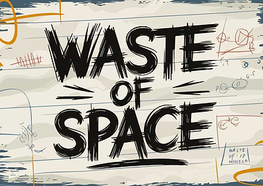Waste of Space Text Art