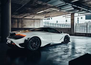 McLaren 765LT in Garage