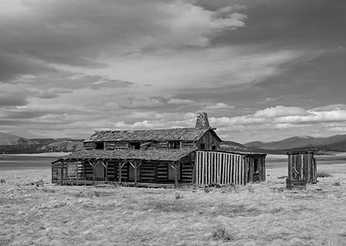 Abandoned Log Cabin