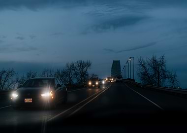 Blue Hour Drive