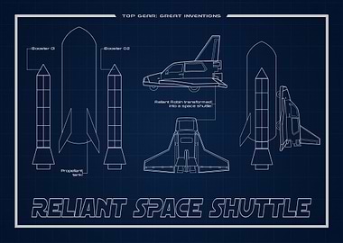Reliant Robin Space Shuttle