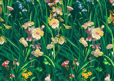 Floral Meadow Pattern