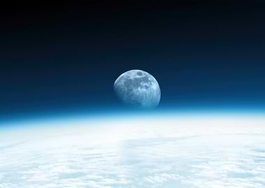 Moon Over Earth