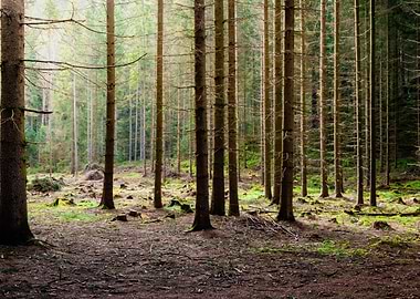 Sunlight in the Forest