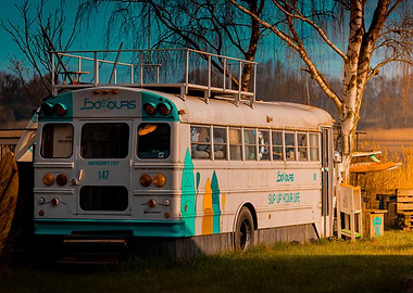Converted School Bus Camper