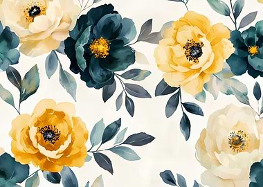 Watercolor Floral Pattern