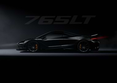 McLaren 765LT Black